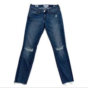 Lucky Brand Ripped Charlie Skinny Jeans size 4/27